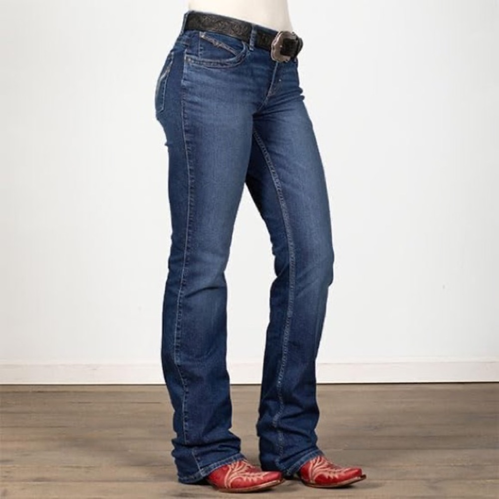 EUC Wrangler Q-baby No Gap Jeans